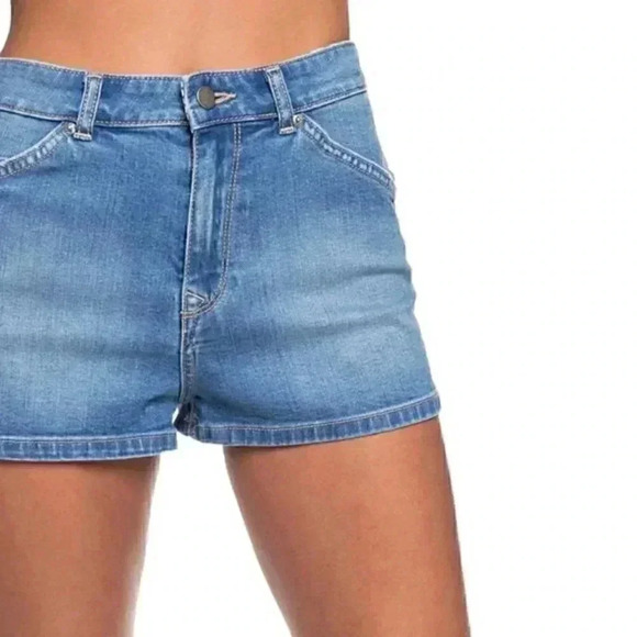 Roxy Quiksilver Comino Blue Lagoon Denim Shorts NWT 27 - Picture 4 of 10